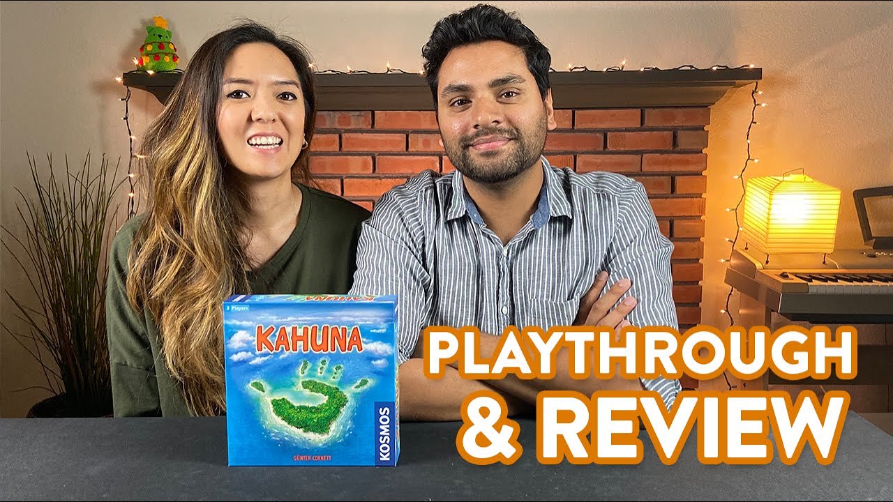 Kahuna Board Game - Playthrough & Review