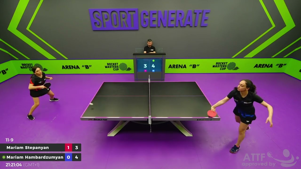 Table Tennis | M.Stepanyan - M.Hambardzumyan | 20.01.2026 21:15 (CET) | RMC.W 34248335