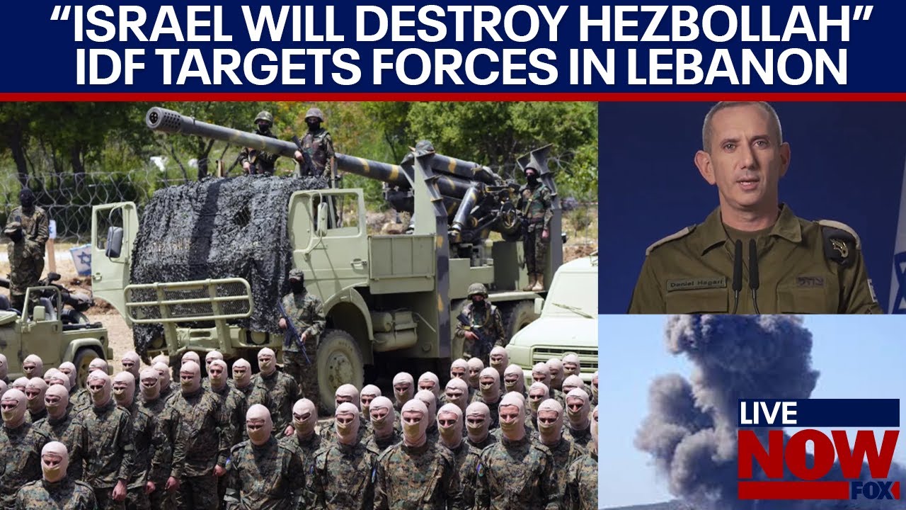 Israel-Hamas war: Israeli forces target Hezbollah terrorists amid US strikes | LiveNOW from FOX