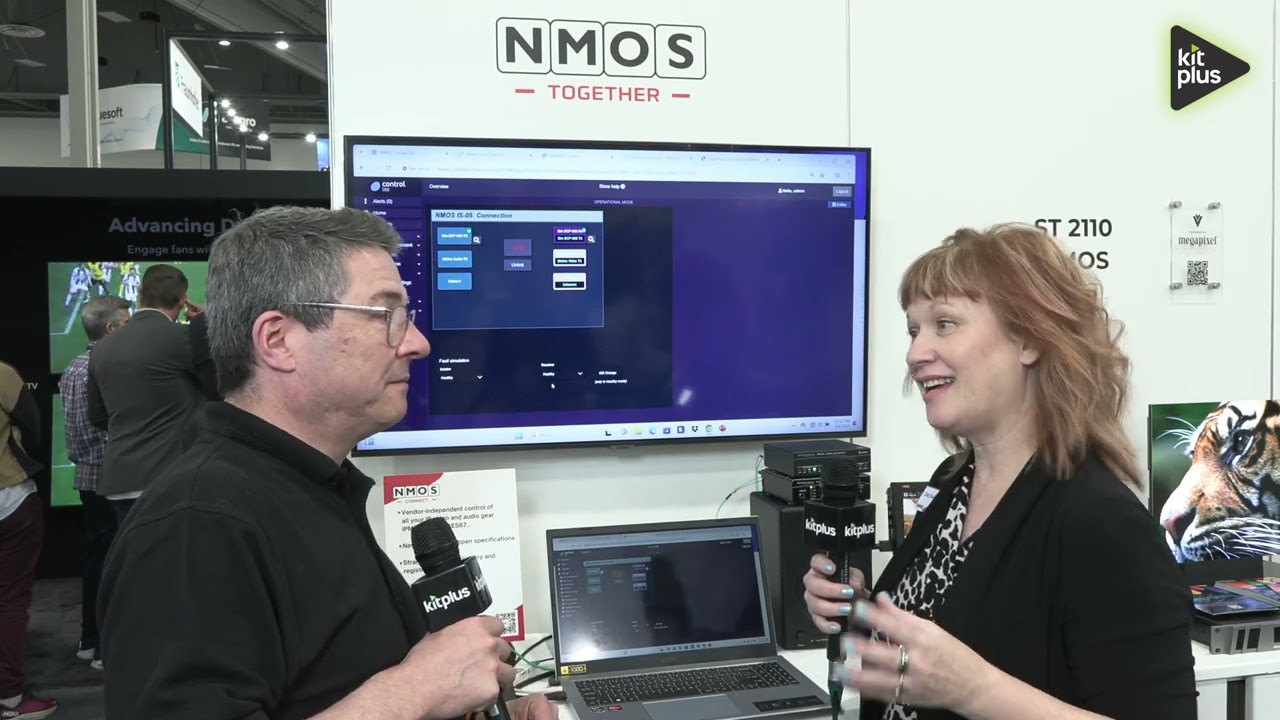 Why you need NMOS in your ST 2110 system: AMWA at NAB 2025