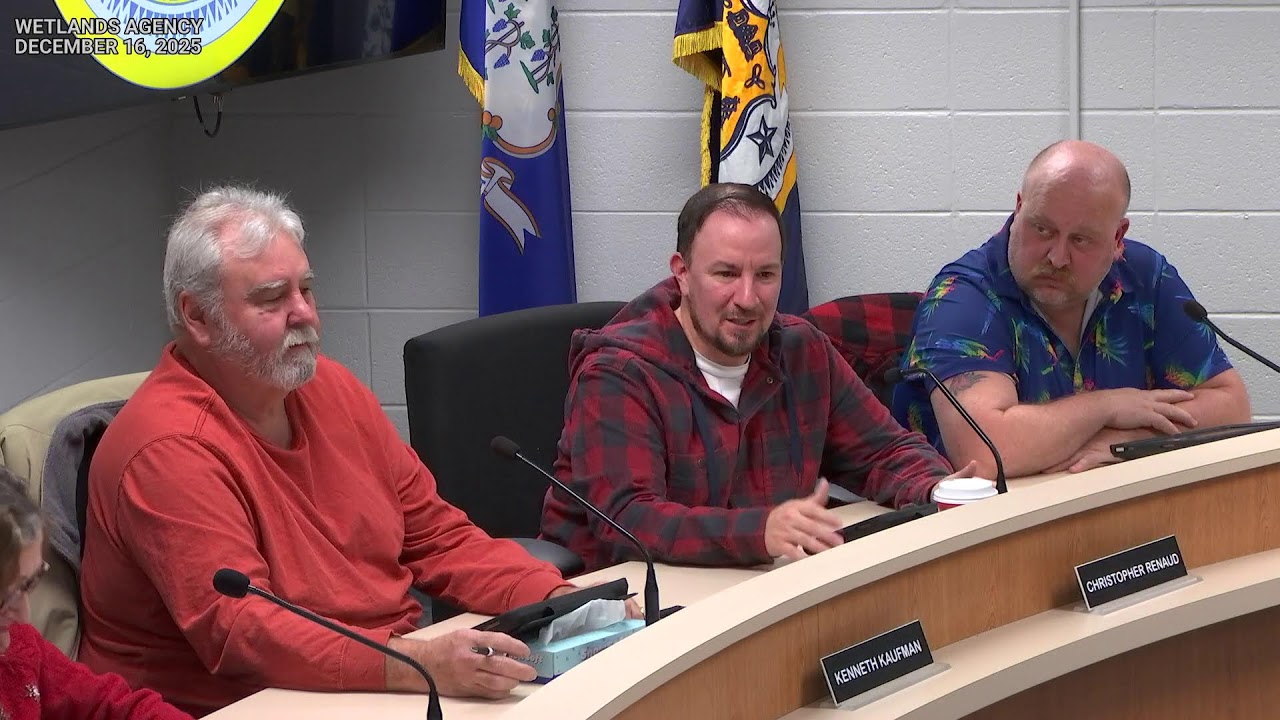 Enfield, CT - Inland Wetlands & Watercourses Agency - December 16, 2025