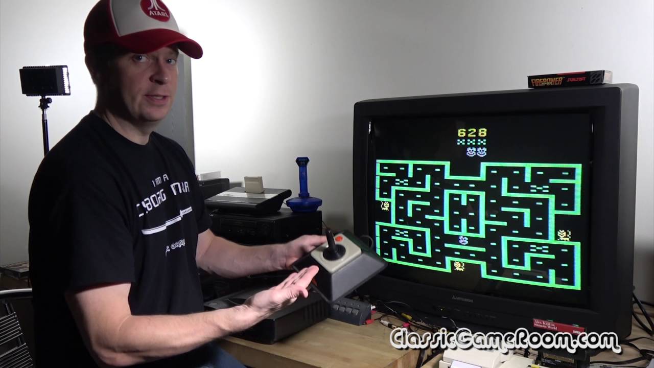 Classic Game Room  - STICK STAND review for Atari 2600