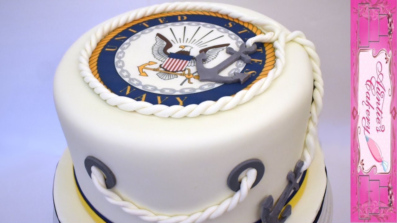 US Navy Cake - Thank you for all in our country's service!