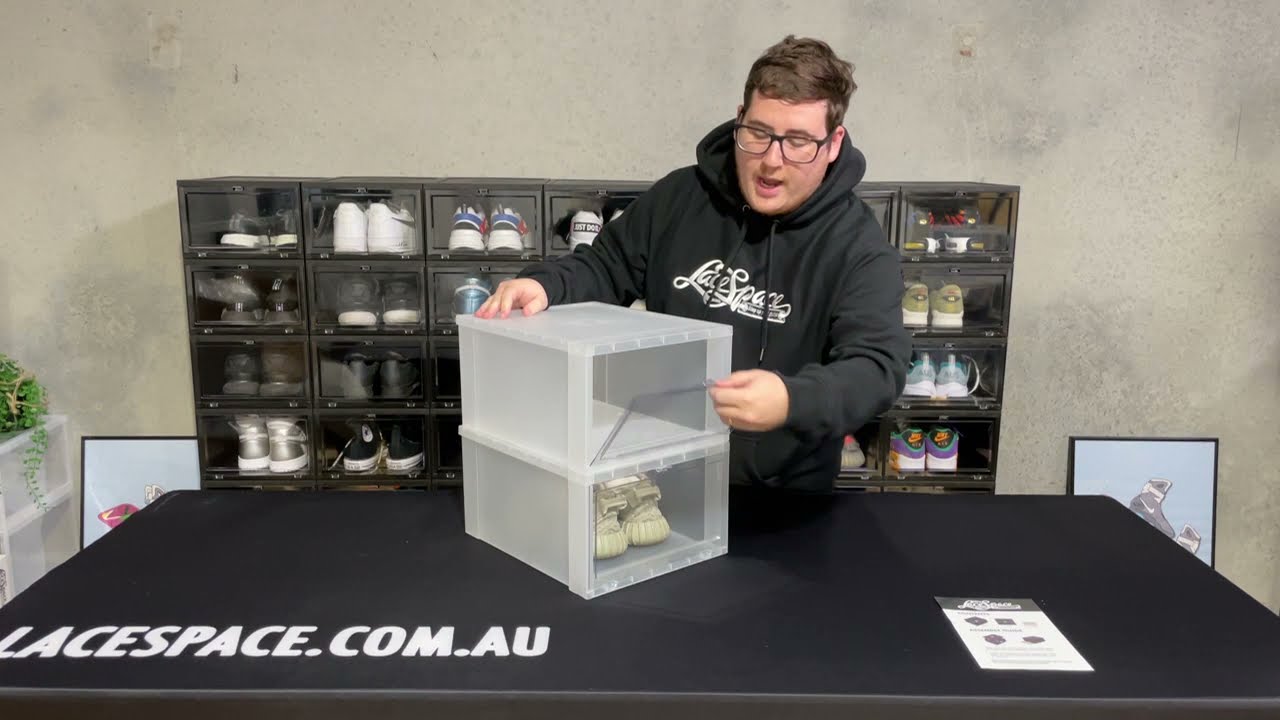 LaceSpace Drop Front Sneaker Cases Assembly Instructions