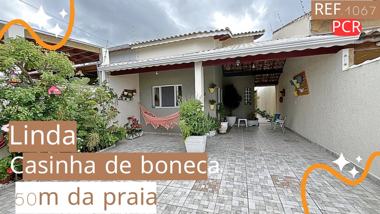 REF.1067 Uma casinha de boneca para chamar de sua e na praia