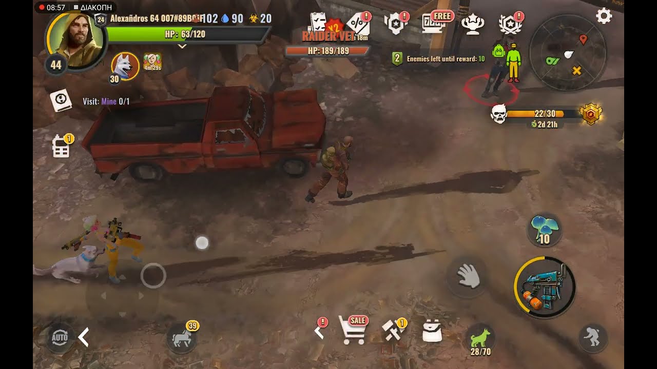 Days After Gameplay: Clearing Water Pump (my first video)