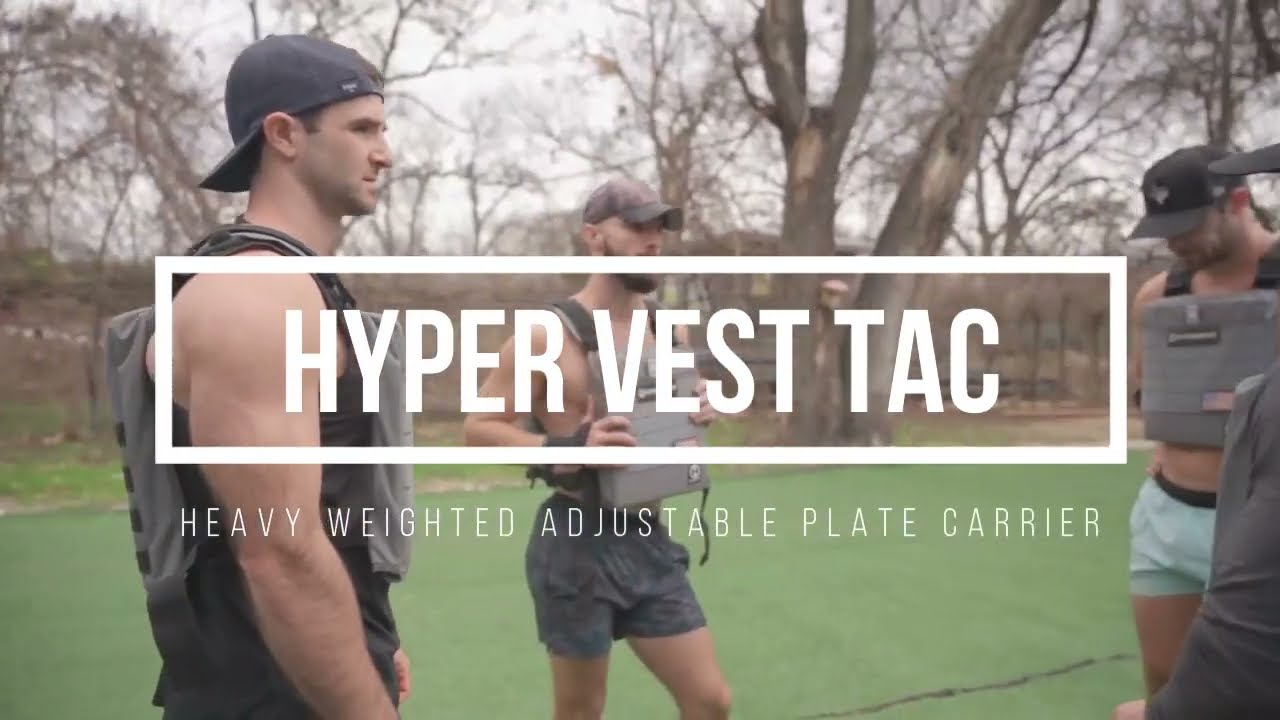 HYPERWEAR | HYPER VEST TACTICAL | HEAVY WEIGHTED PLATE CARRIER
