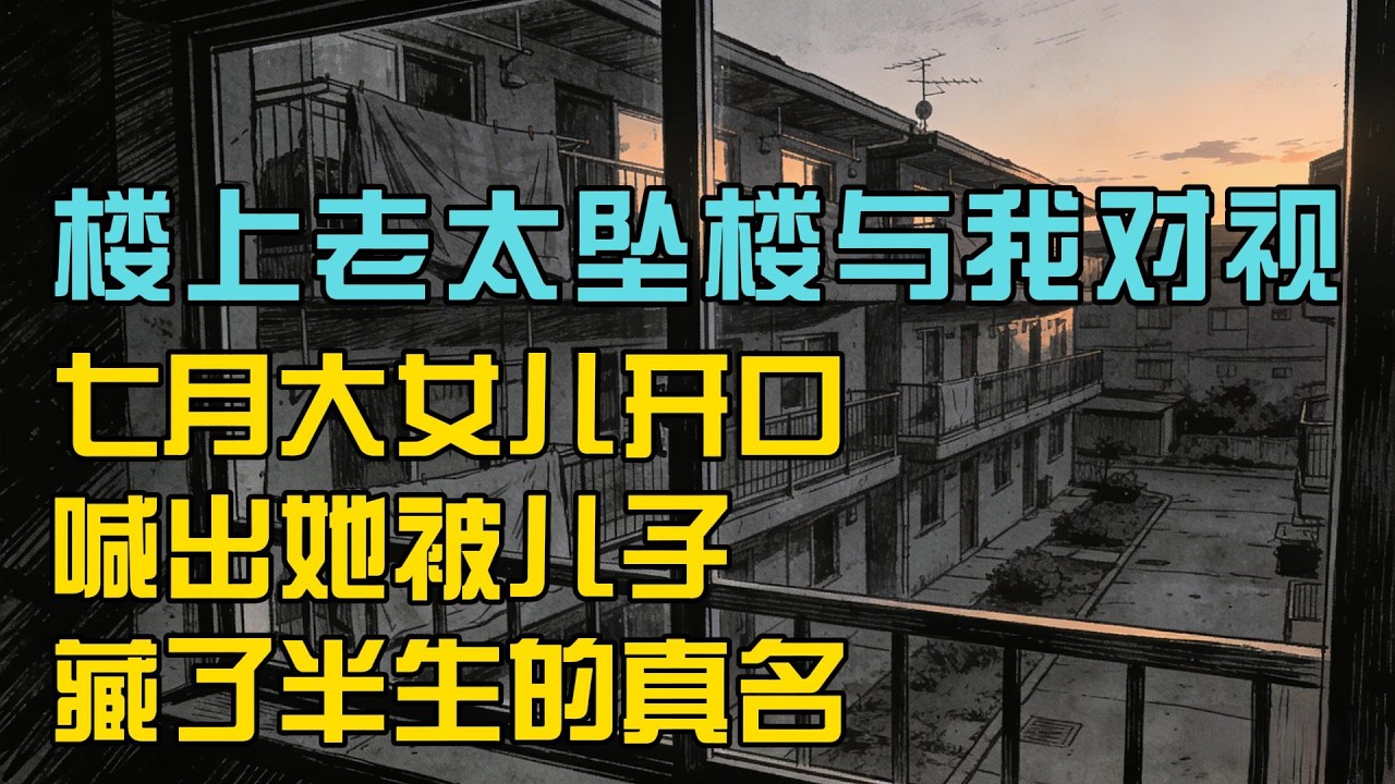【30分鐘看完一篇完結爽文】老太太跳樓被我撞見，嬰兒竟喊出她被抹去的真名。原來她不是精神病，是被兒子囚禁一生的「劉多餘」……