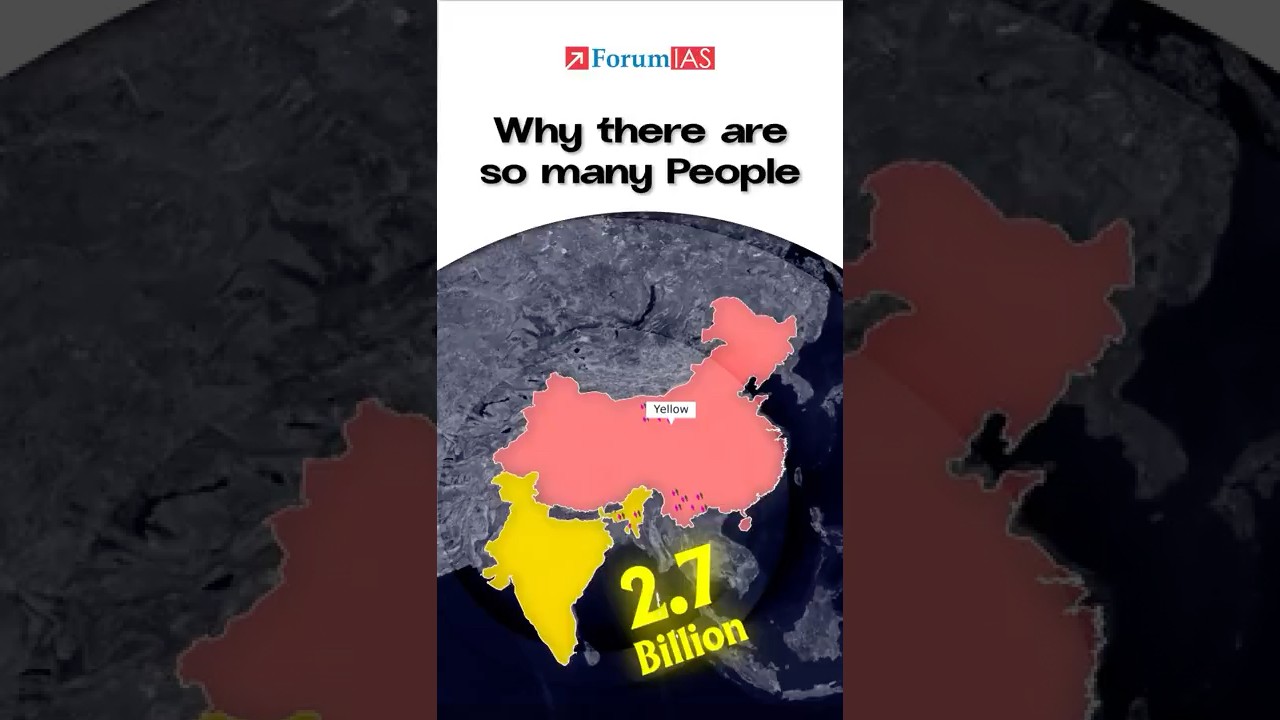 Why India and China Have Sooo many People?
