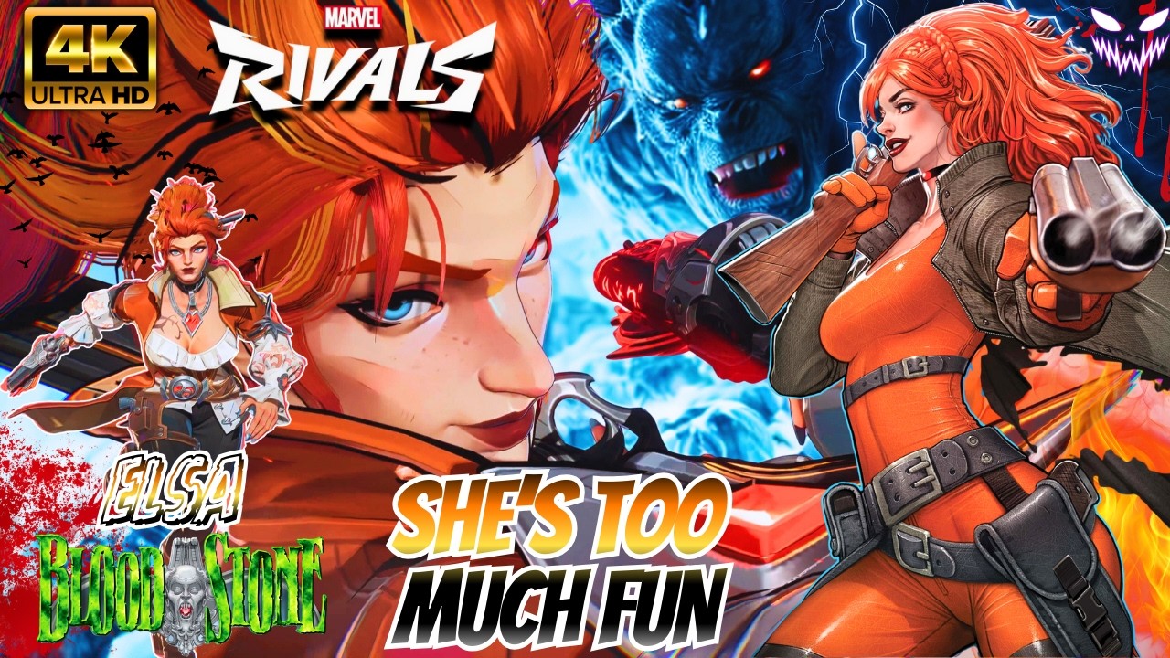 ELSA Is My THIRD Favorite Character Now! (Marvel Rivals)