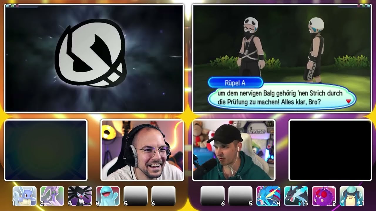 DIE KOMPLETTE UM-RANDOMIZER LORE TEIL 2 | Huebi & Sephiron | Part 4-7 | #pokemon #soullink
