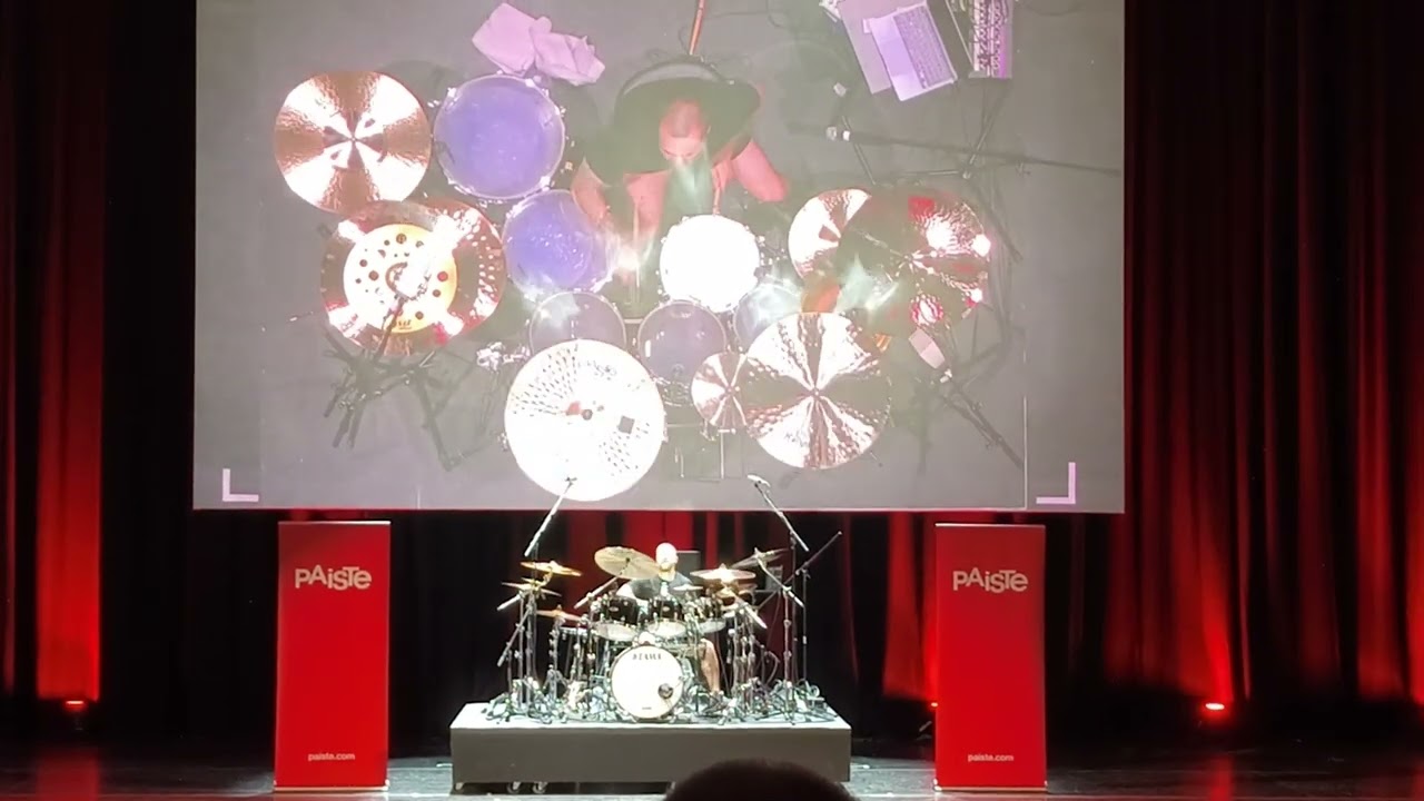 Eloy Casagrande Live at UK Drum Show 2025 part 1 #drummer