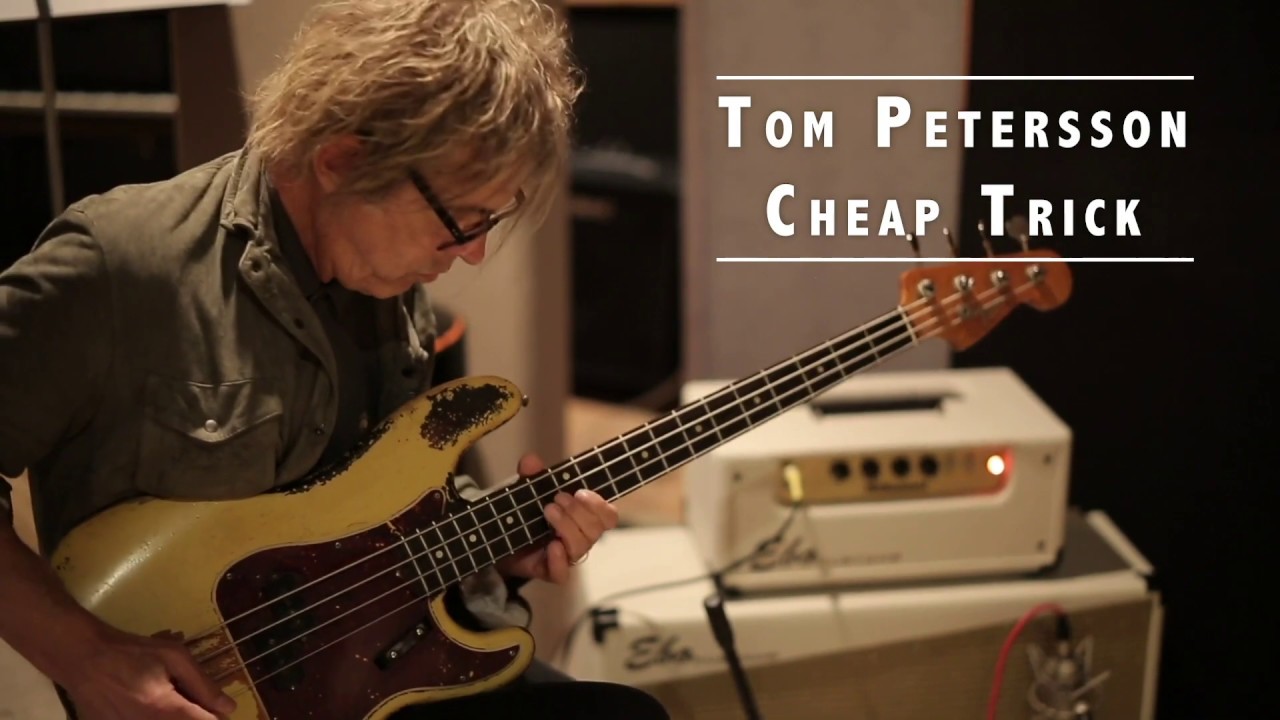Ebo Customs Fat Basstard bass amp demo feat. Cheap Trick's Tom Petersson