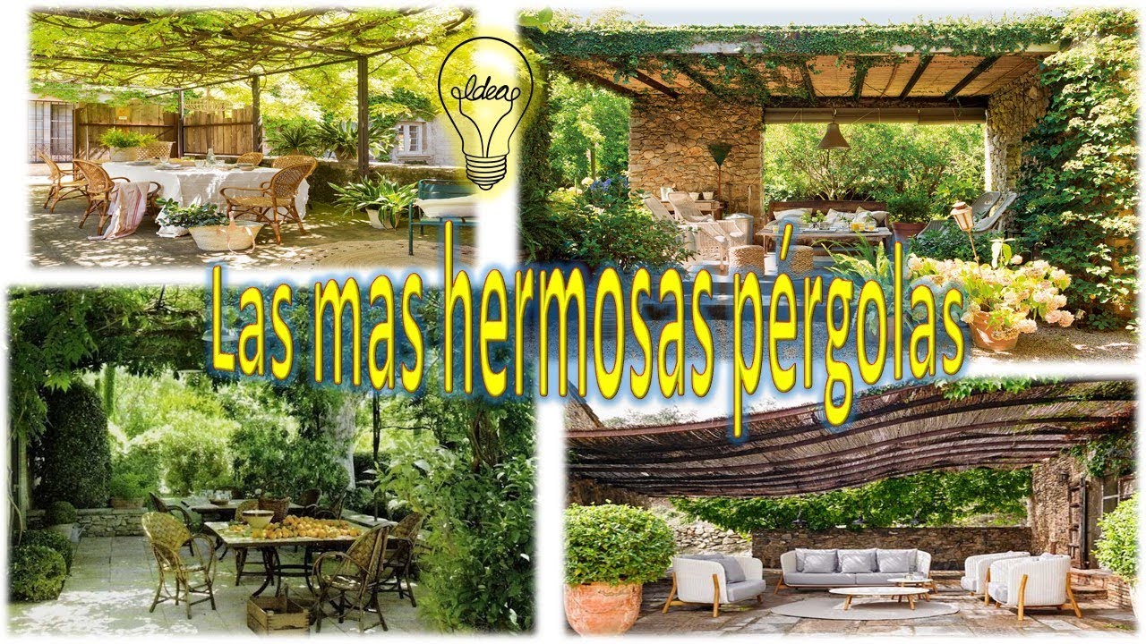 Pérgolas, perfectas para tu casa