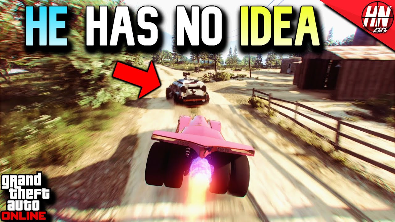 Menacer vs 4 Hunters! | GTA 5 ManHunt!