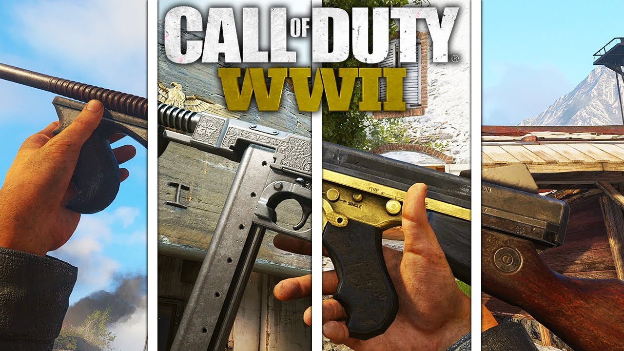Every M1928 (THOMPSON) VARIANT in COD: WW2! (ALL HEROIC AND EPIC VARIANTS)
