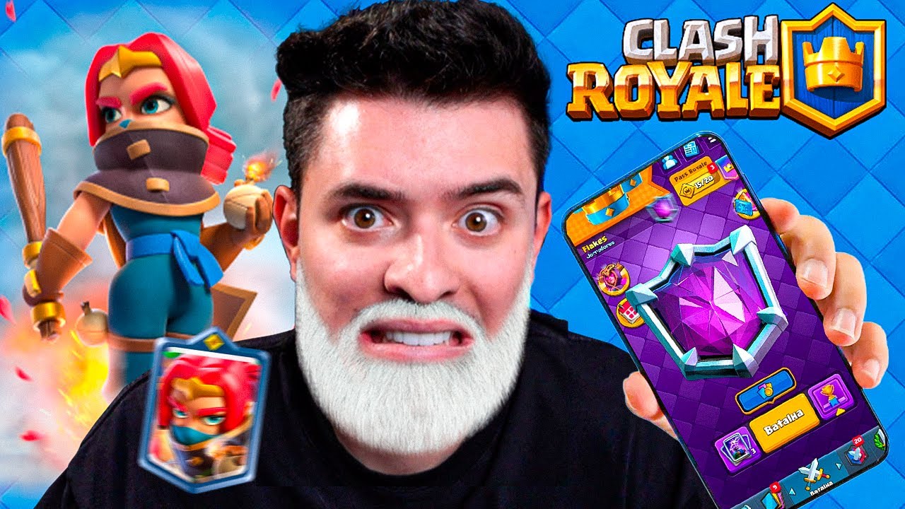 Estou viciado em Clash Royale 🤬