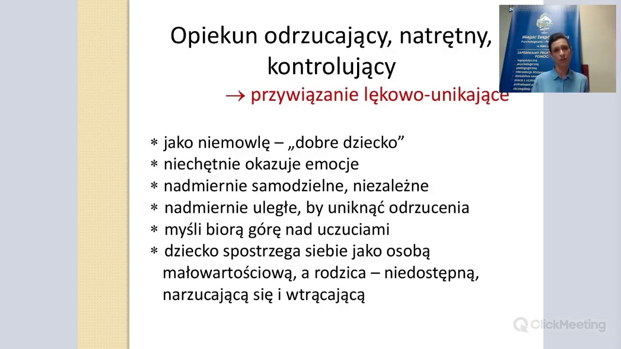 Zaburzenia przywiązania u dzieci
