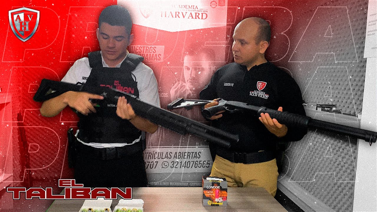 DIFERENCIAS ENTRE UNA ESCOPETA TRAUMÁTICA Y UNA LETAL ft HARVARD ✜ EL TALIBÁN ✜