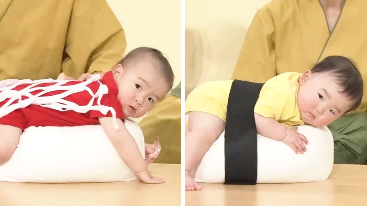 Japanese Variety Show Skit Of Babies Dressing Up As Sushi Might Be The Cutest Thing You See All Day