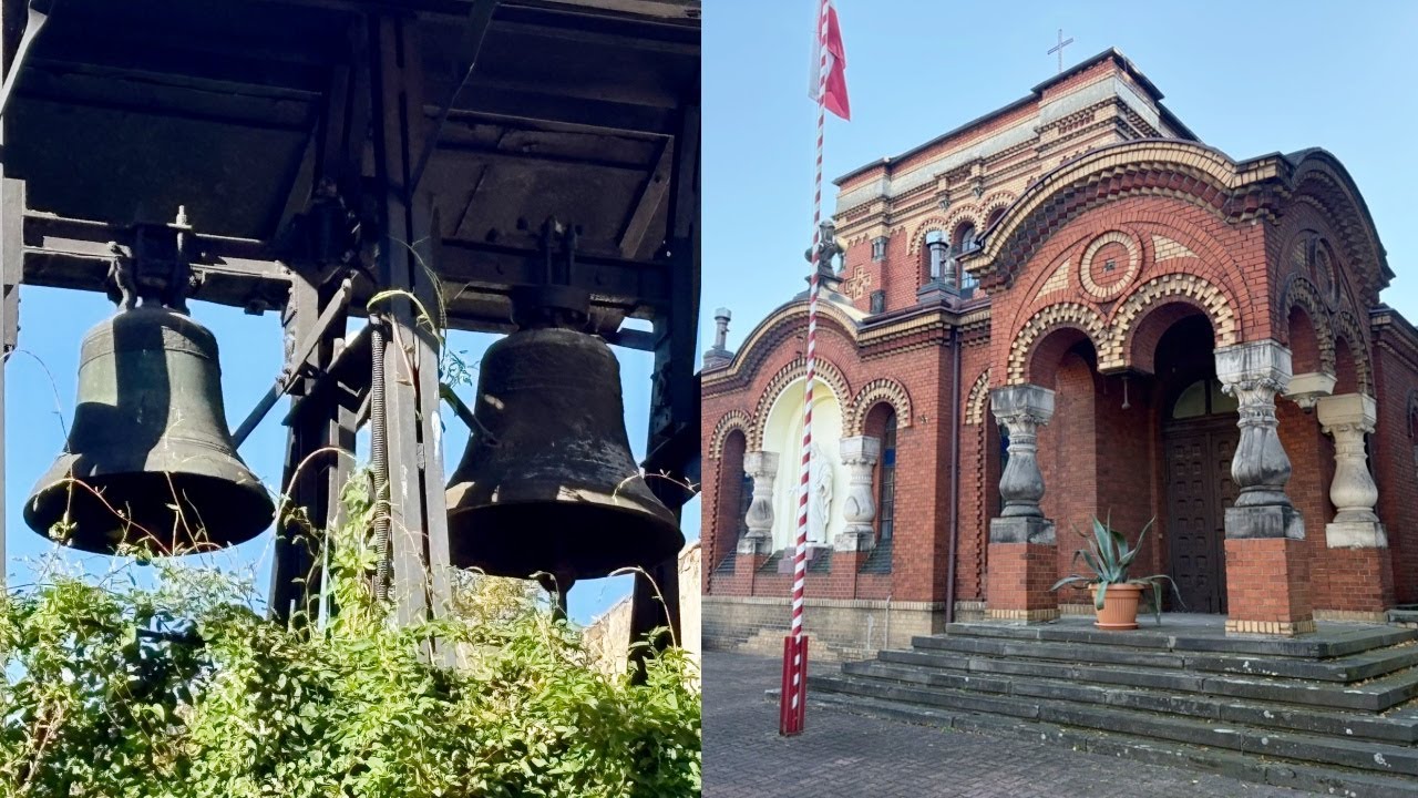 Łódź – dzwony kościoła garnizonowego św. Jerzego – niedzielne dzwonienie
