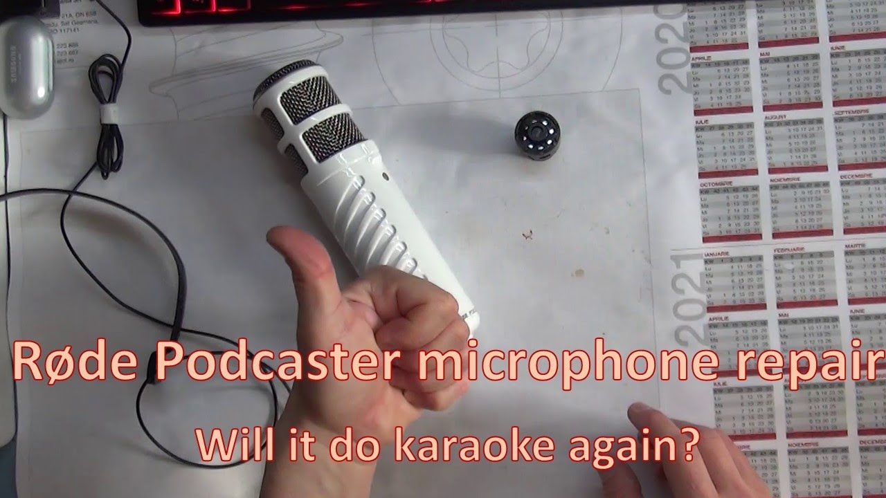 Rode (R&oslash;de) Podcaster microphone repair