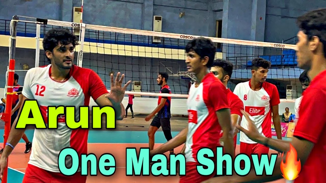 One Man Show 🔥Arun | 💥 Trivandrum Vs Thrissur 😍| Set 2 | Sate Championship At Kannur 🏆 ￼
