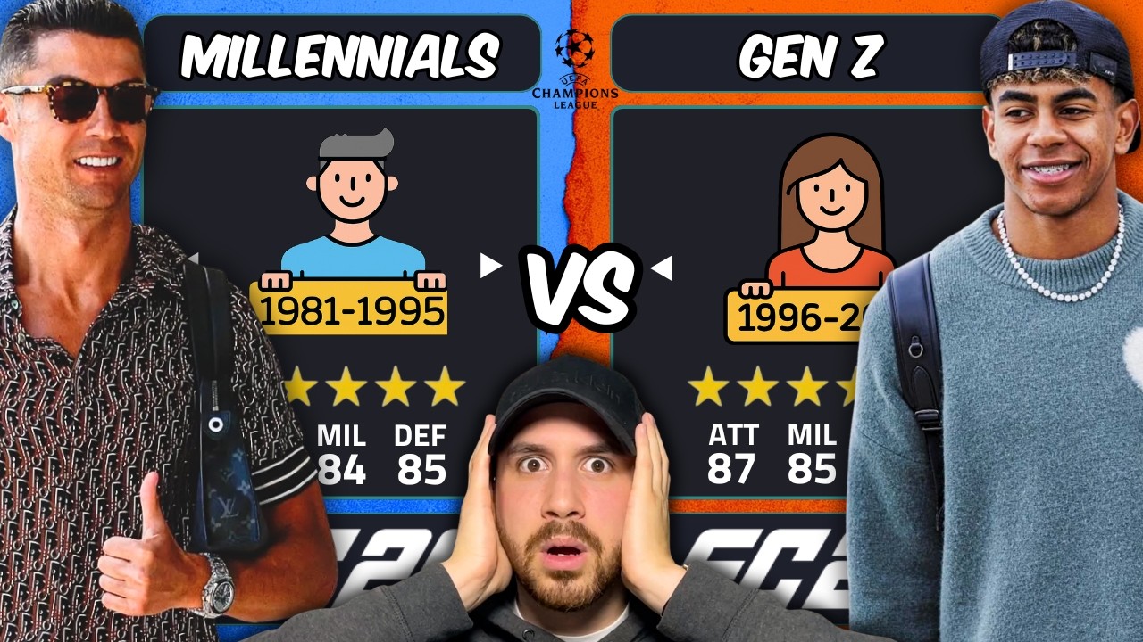 J'affronte les Gen Z vs les Millennials !