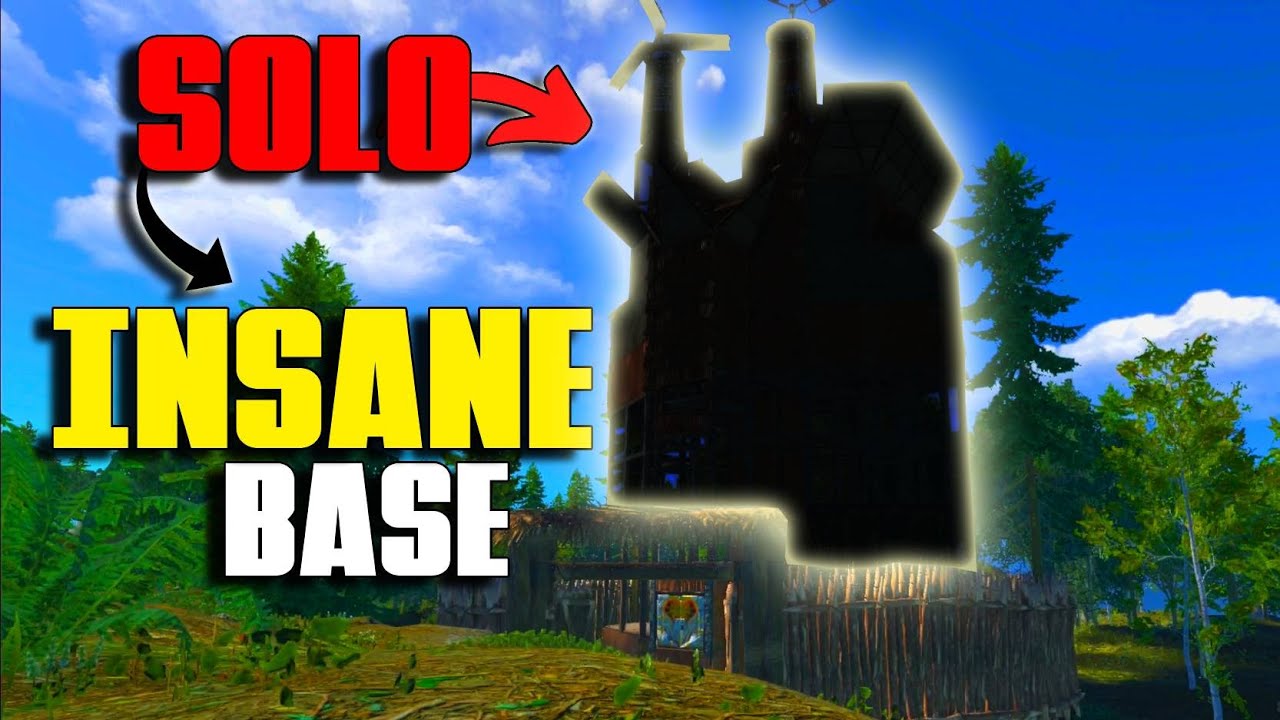 My Most UNIQUE BASE In 9,000 HOURS - Rust Console Movie