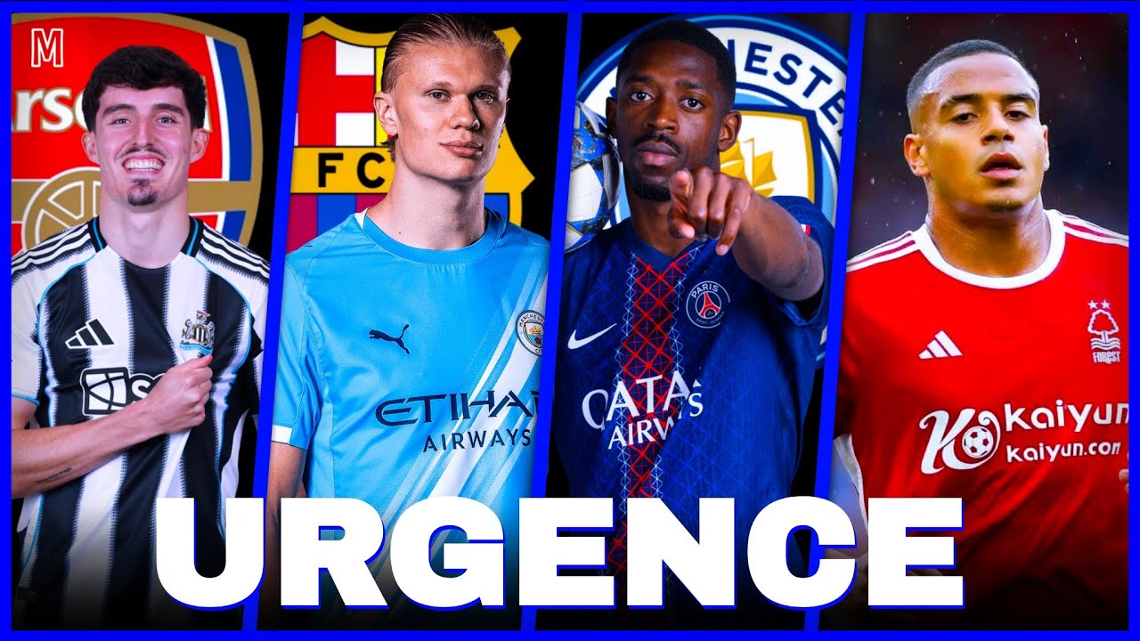 🚨 URGENCE À MANCHESTER : LE PLAN À 70M€ DÉVOILÉ ! + HAALAND AU BARÇA ? LE CHOC !