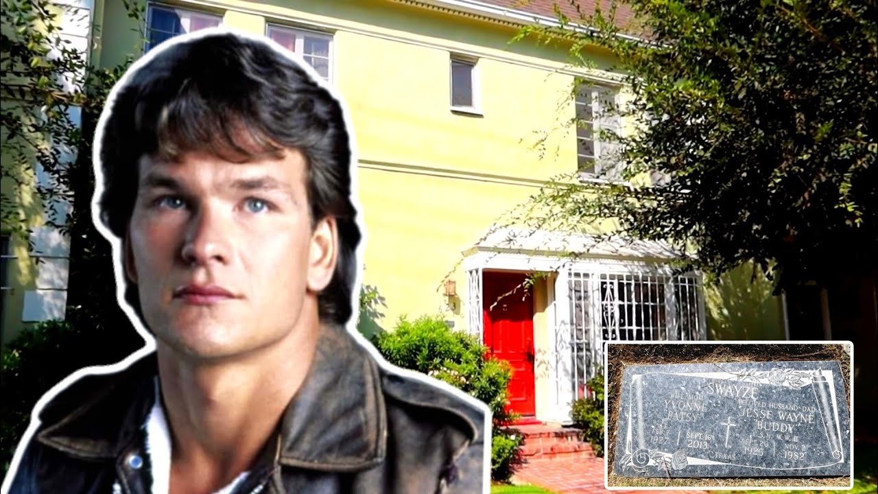 PATRICK SWAYZE Los Angeles Apt & Woodshop | Parents Grave
