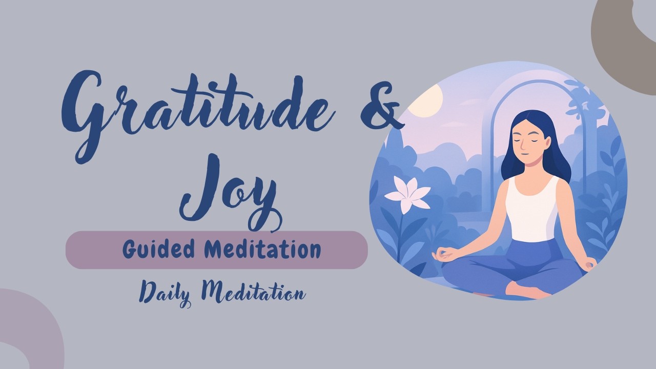 Guided Meditation for Gratitude & Joy | A Simple Heart Reset | Daily Meditation