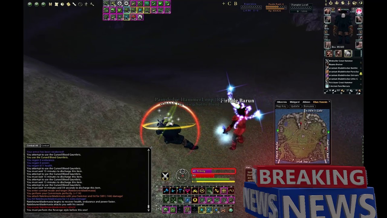 Dark Age Of Camelot - Live - DAoC Natebrunner down ...
