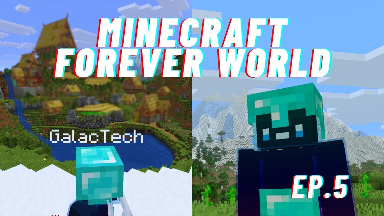 Copper Golem Sorting & Our Biggest Build Yet! - Minecraft Forever World Ep. 5