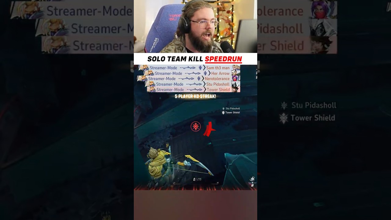 Hawkeye Solo team kill SPEEDRUN in Marvel Rivals