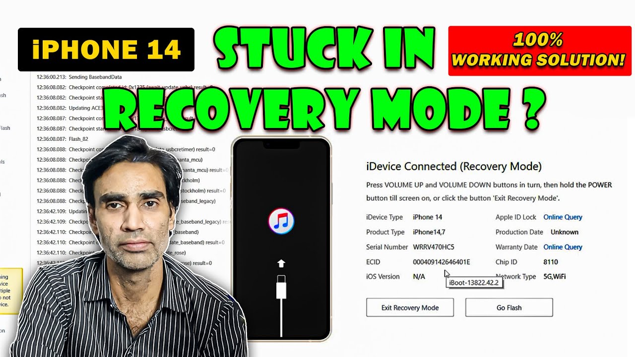 iPhone 14 Recovery Mode Problem SOLVED! ✔️ बिना Data Loss! #recoverymode #akinfo #iphonerepair