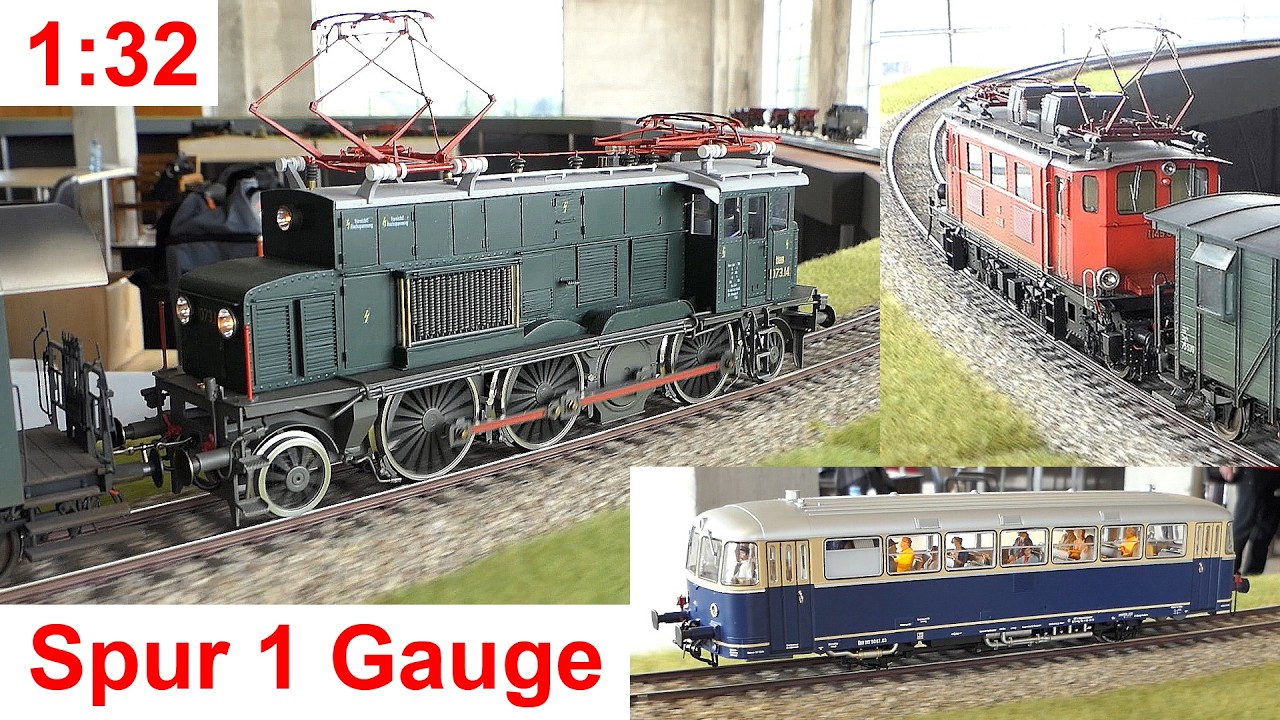 1:32-Modulanlage Spur 1 Team Austria mit ÖBB 1073, 1145 und 5081.03/VT98 im Lokpark Ampflwang 6/2024