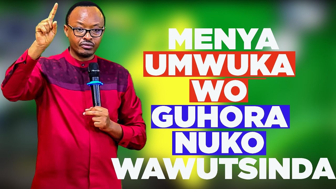 MENYA UMWUKA WO GUHORA NUKO WAWUTSINDA WITH APOSTLE CHARLES