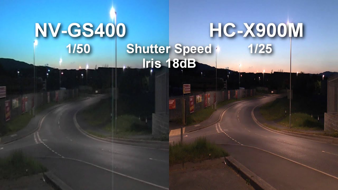 Camcorder comparison - Panasonic NV-GS400 vs HC-X900M