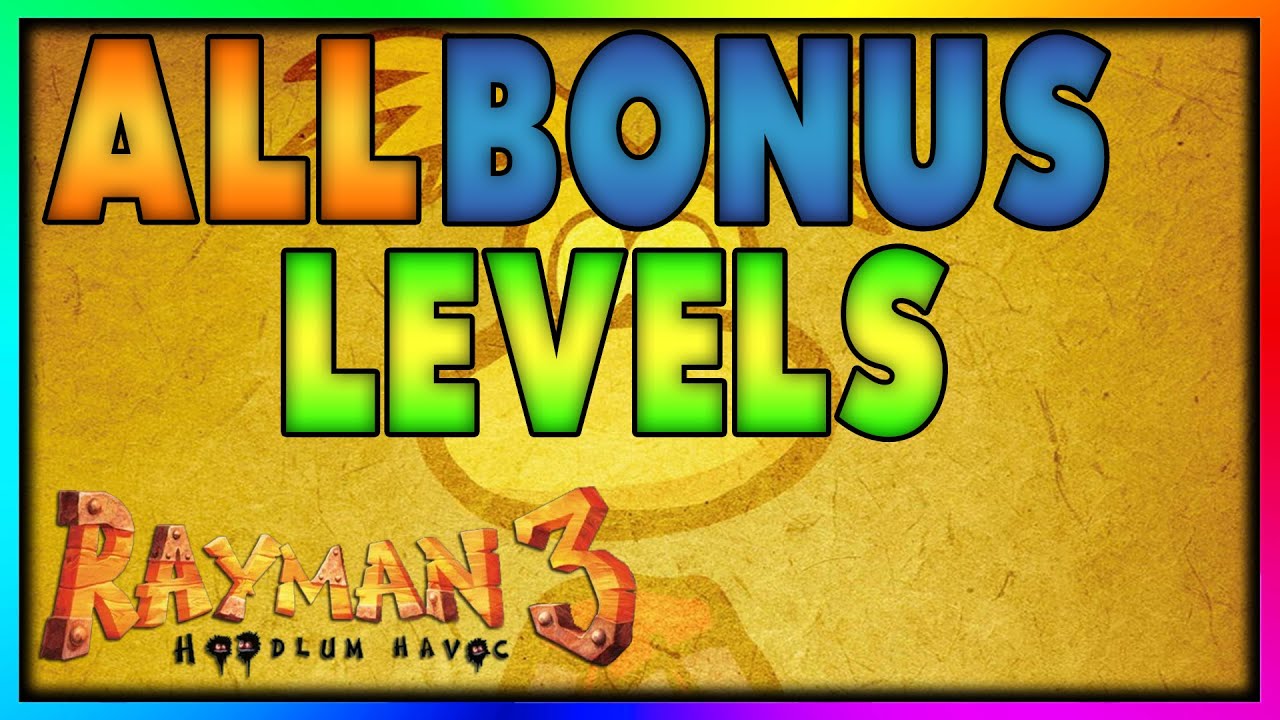 Rayman 3: Hoodlum Havoc | ALL BONUS LEVELS