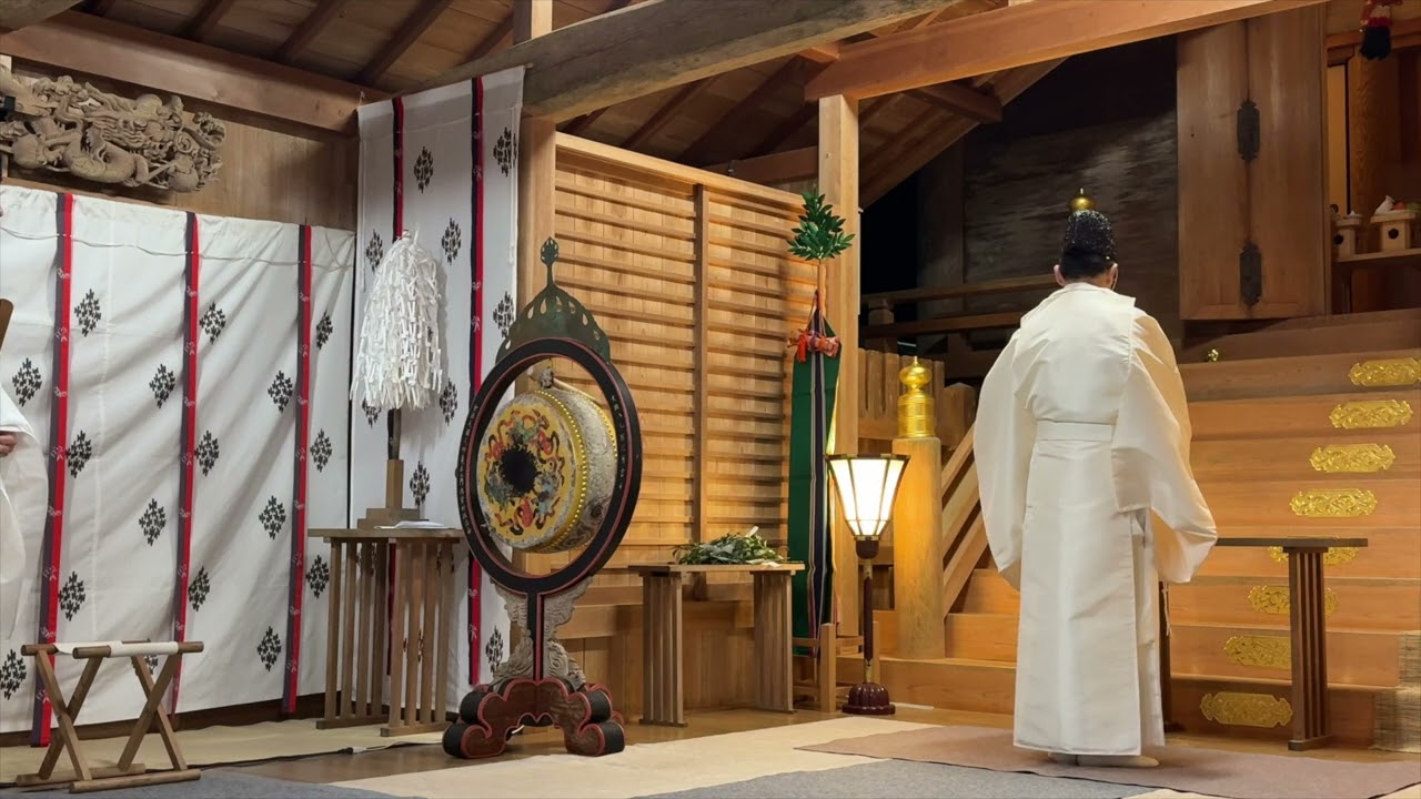 元伊勢内宮皇大神社除夜祭及び歳旦祭