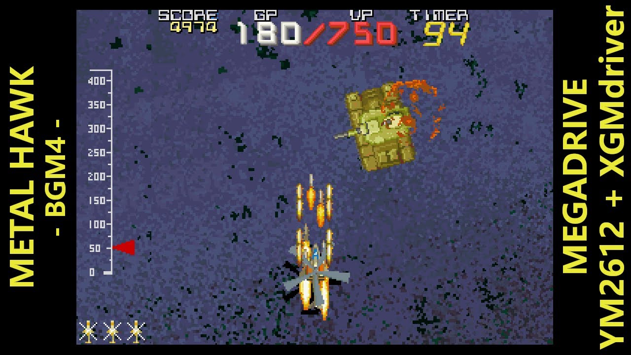 [BGM] METAL HAWK - BGM4 - [MEGADRIVE XGM driver]
