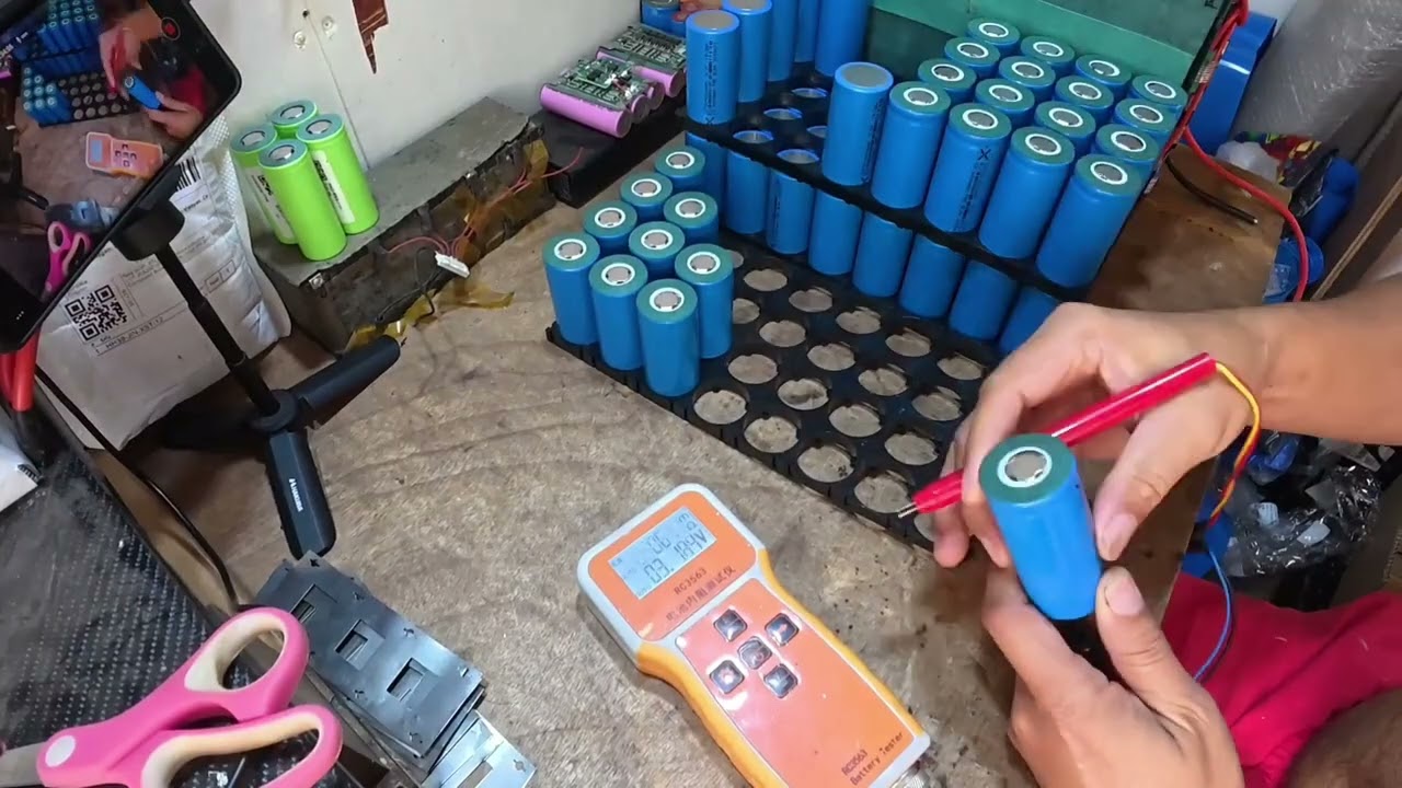 4S 16P цилиндрический аккумуляторный блок 32700