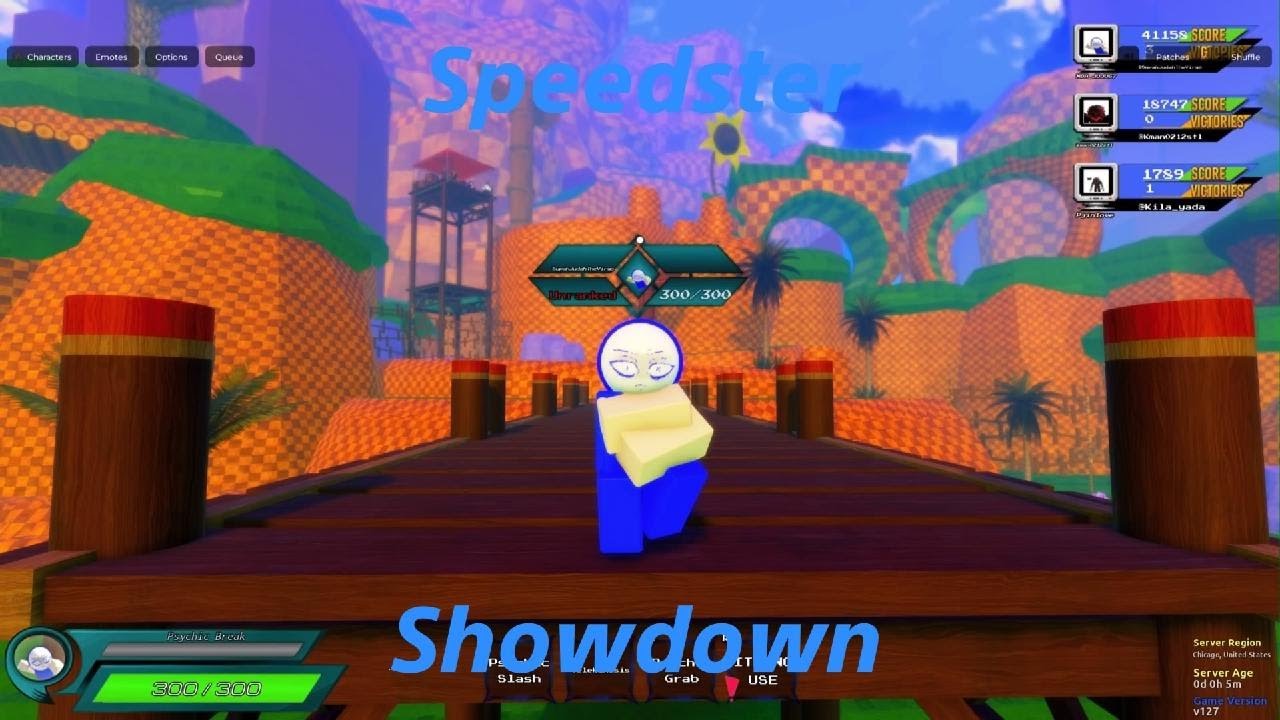 SPEEDSTER SHOWDOWN