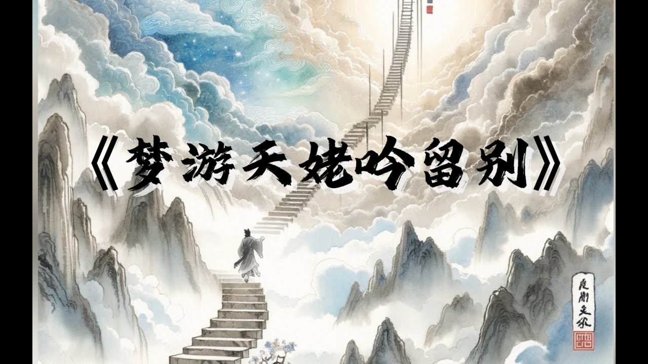 suno曲唱《梦游天姥吟留别》