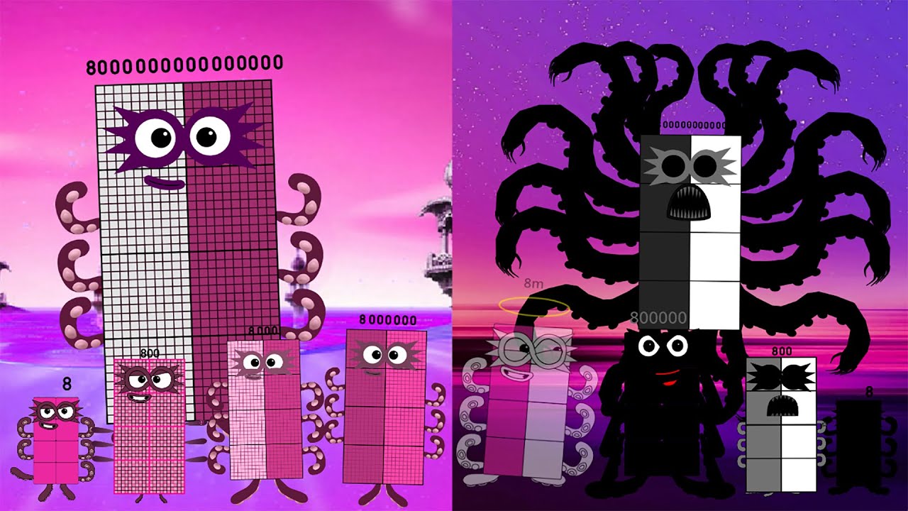 Looking Uncannyblocks band different (8-8T) Uncannyblocks VS Normal (PERFECT)  Infinity Cool Sounds!