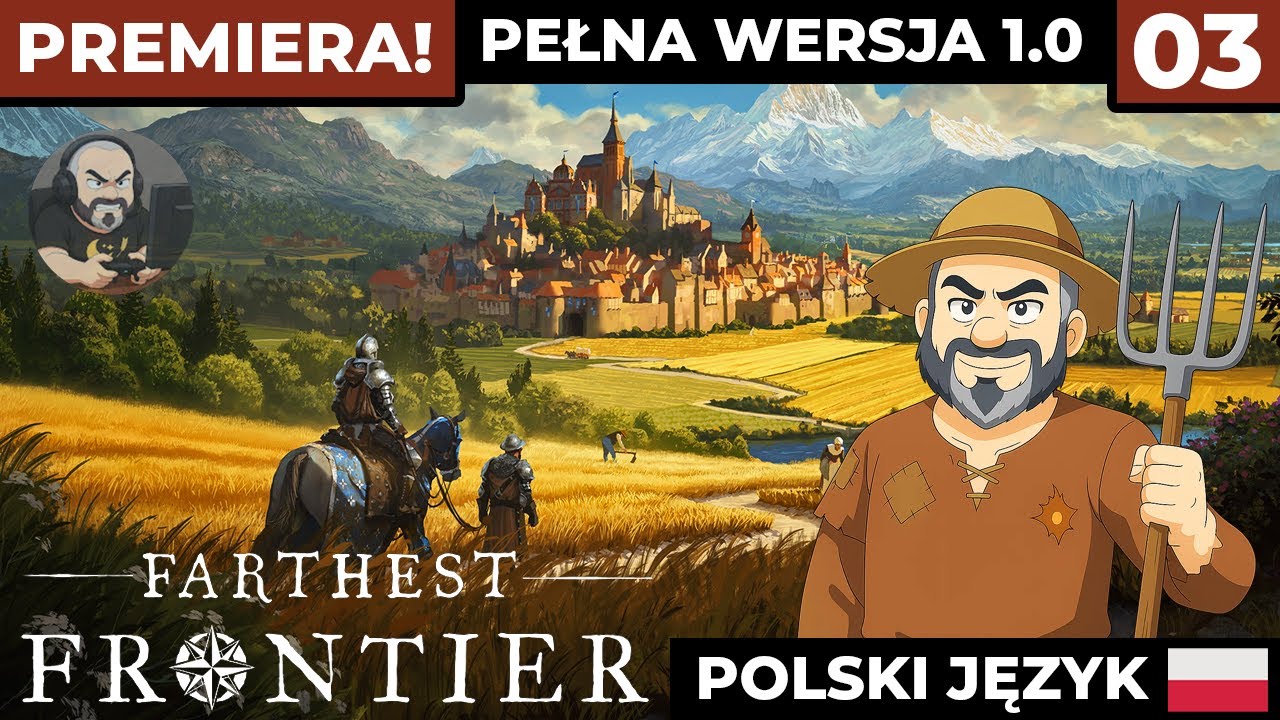 Farthest Frontier PL #3 - Jest świątynia, są kazania! - Gameplay PL
