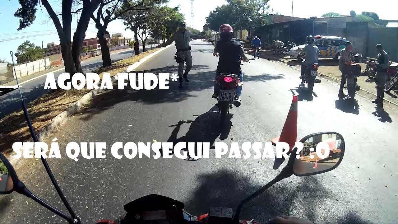 FUI PASSAR NA BLITZ SEM CNH OLHA NO QUE DEU ! 😪