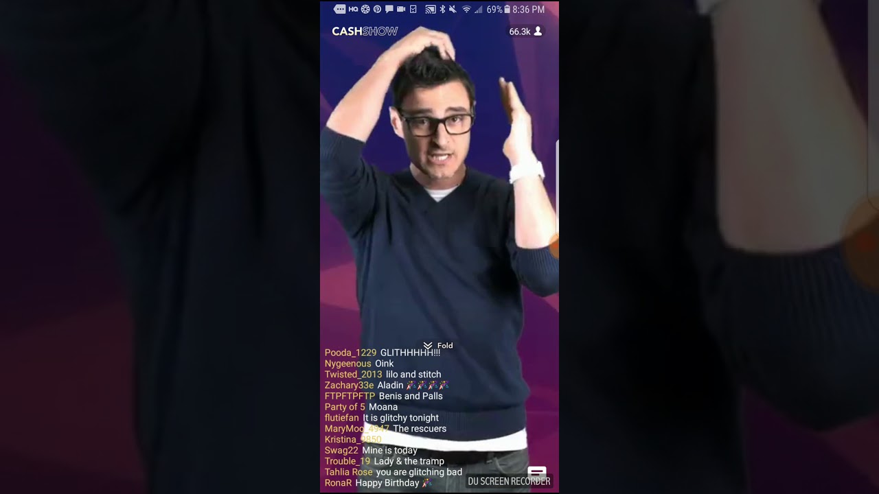 Cash show app