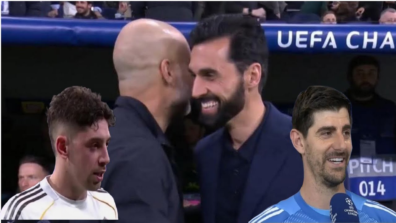 Arbeloa e valverde courtois fe gwo deklarasyon aprè match la?